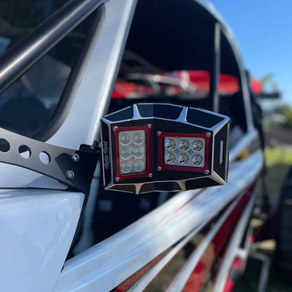 Sawtooth Black with M10-1.25 Threaded Ball Mount