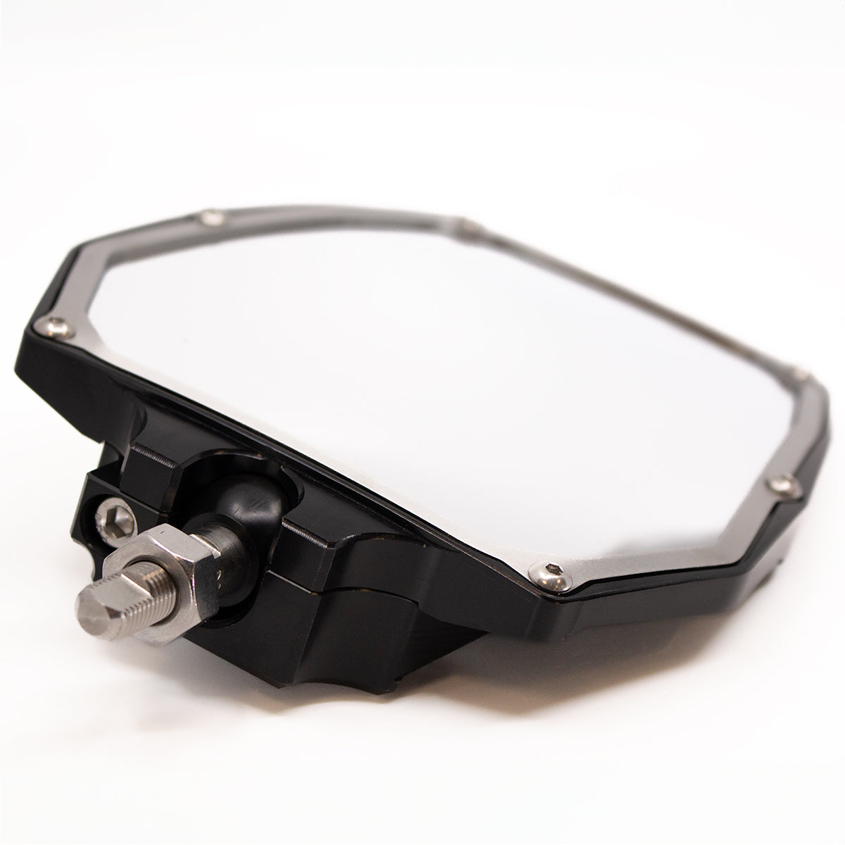 Stealth Navigator Mirrors w/ Light Brackets