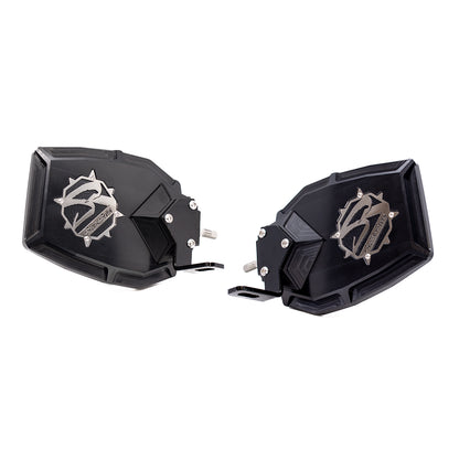 Stealth Navigator Mirrors w/ Light Brackets