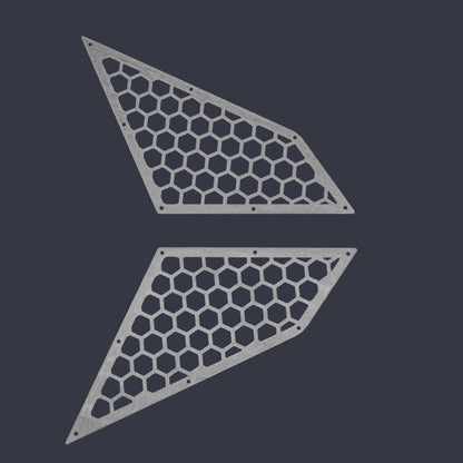 Polaris Pro XP/Pro R/Turbo R Bed Grille Kit (6 pc. kit)