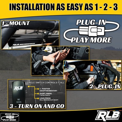 Polaris Xpedition Chase Light - Dual Color (GREEN/WHITE)