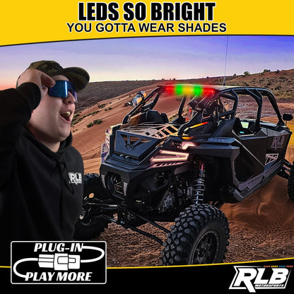 Polaris Ranger LED Chase Light - Dual Color (GREEN/WHITE)