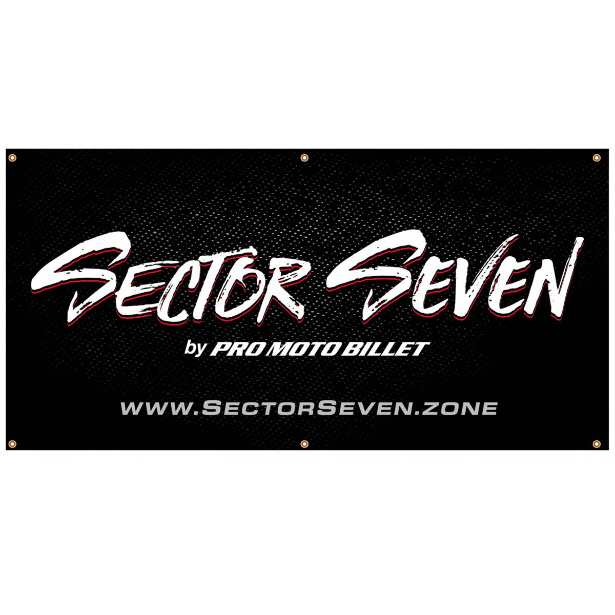 Sector Seven Fabric Banner - 24" x 48"