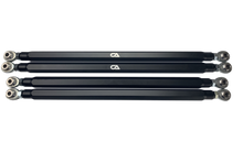 Can-Am X3 Billet Rear Radius Rod Set We produce a quality solid Billet aluminum radius rod to replace the weak factory pieces. Our rods are machined from a solid piece of 1.25 Billet hex aluminum. That's right one and a quarter inch of solid Billet aluminum. These rods are larger than majority of similar products on the market, and sure to stand up to the abuse.