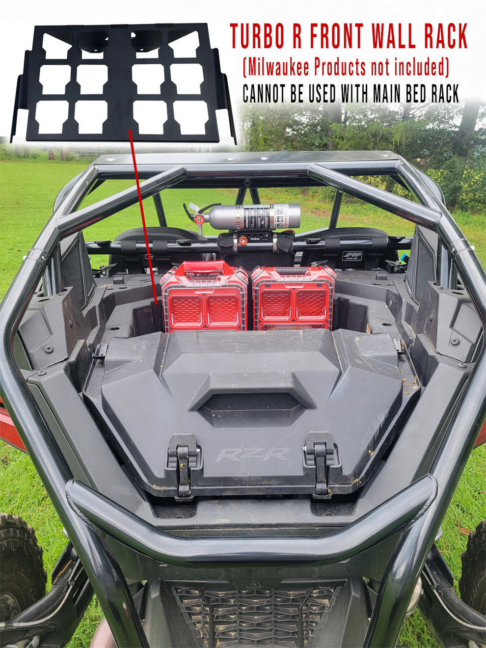 RZR TURBO R Packout Rack – SxS Addicts