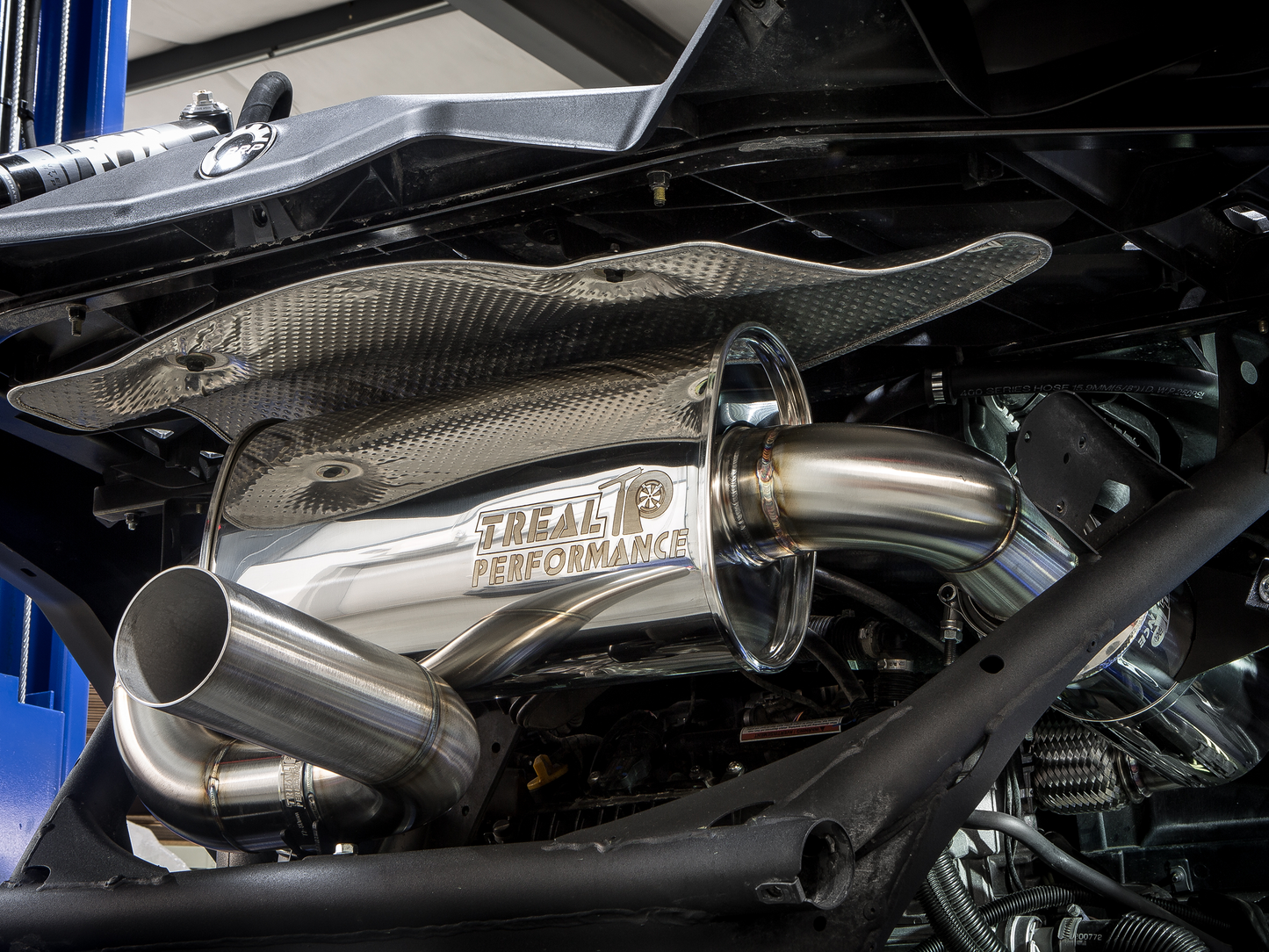 Treal Performance | 2017-2025 Can-Am Maverick X3 Quiet Trail Exhaust System