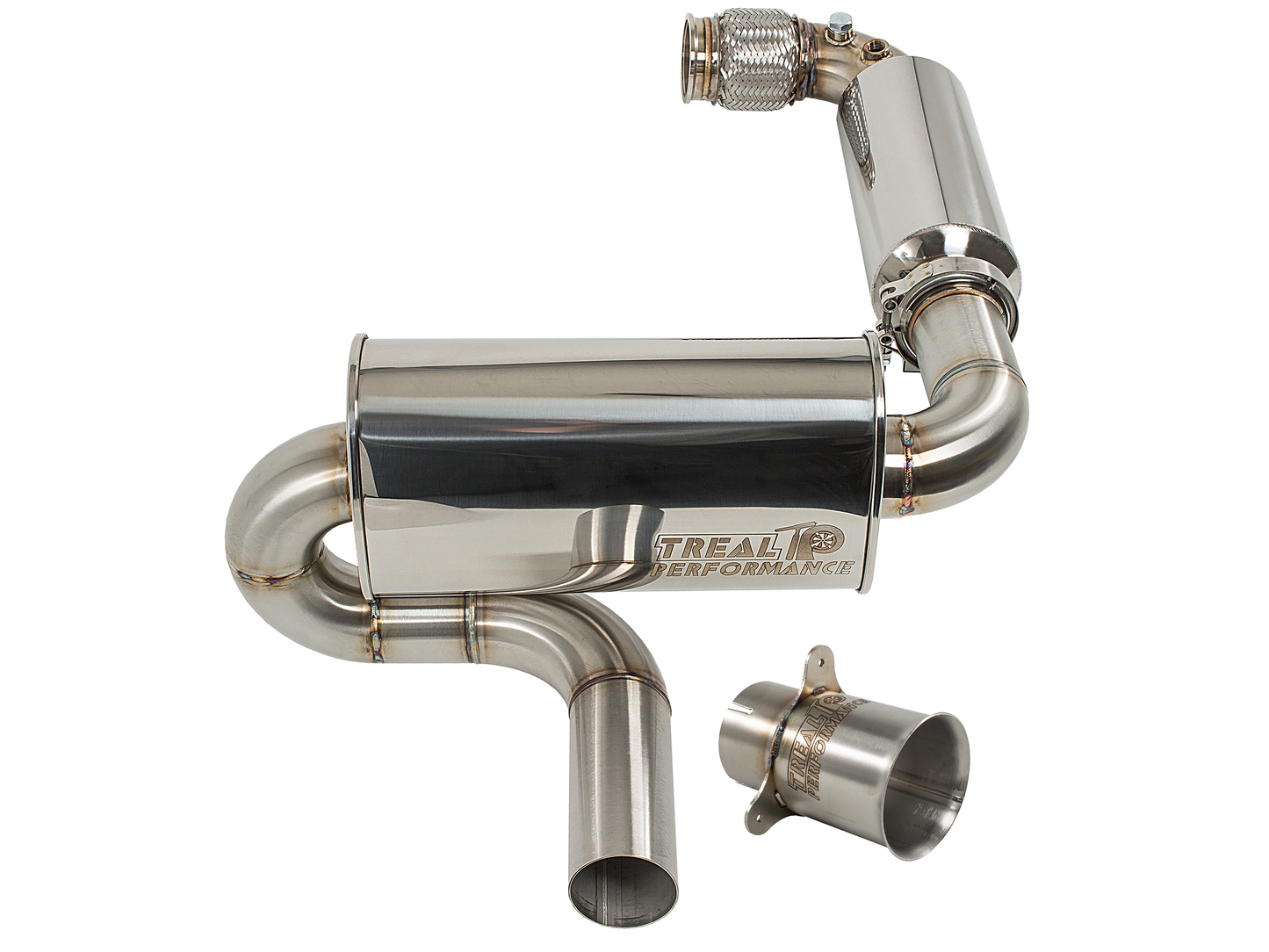 Treal Performance | 2017-2025 Can-Am Maverick X3 Quiet Trail Exhaust System