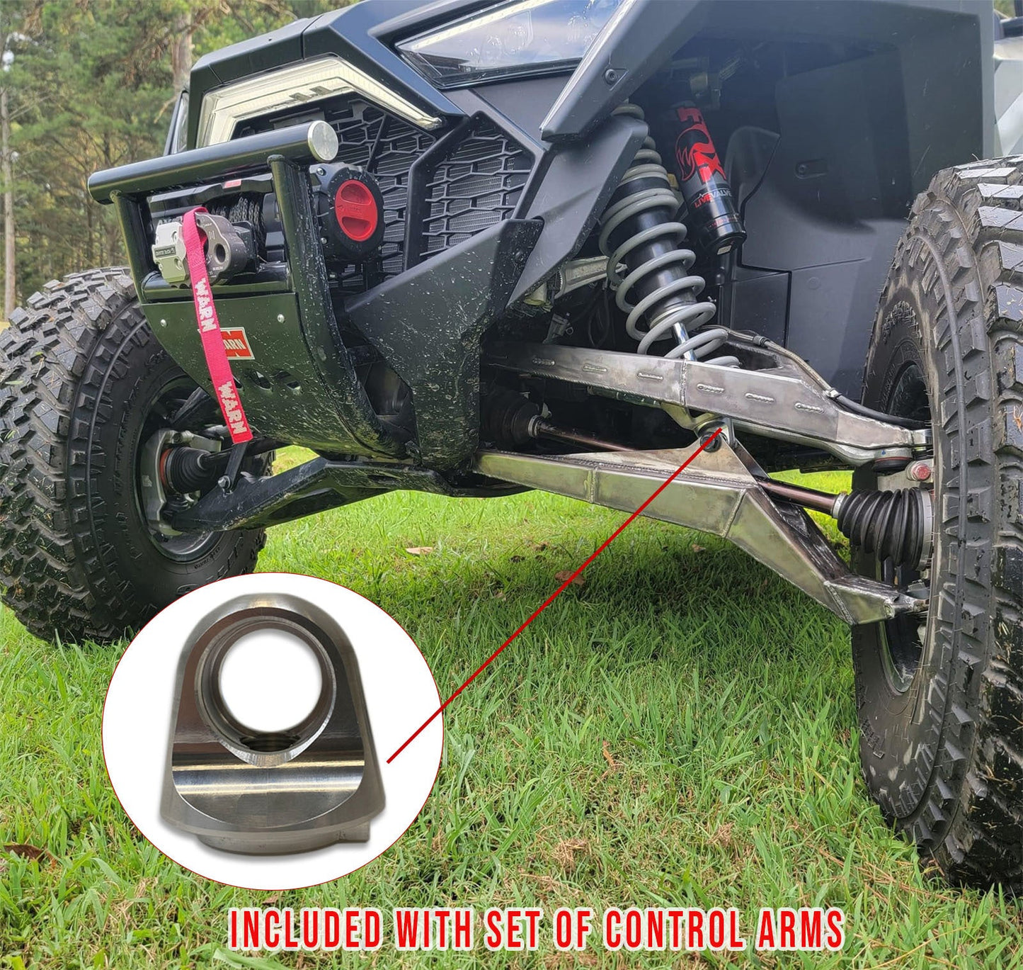 Polaris RZR Pro R & Turbo R High Clearance Control Arms