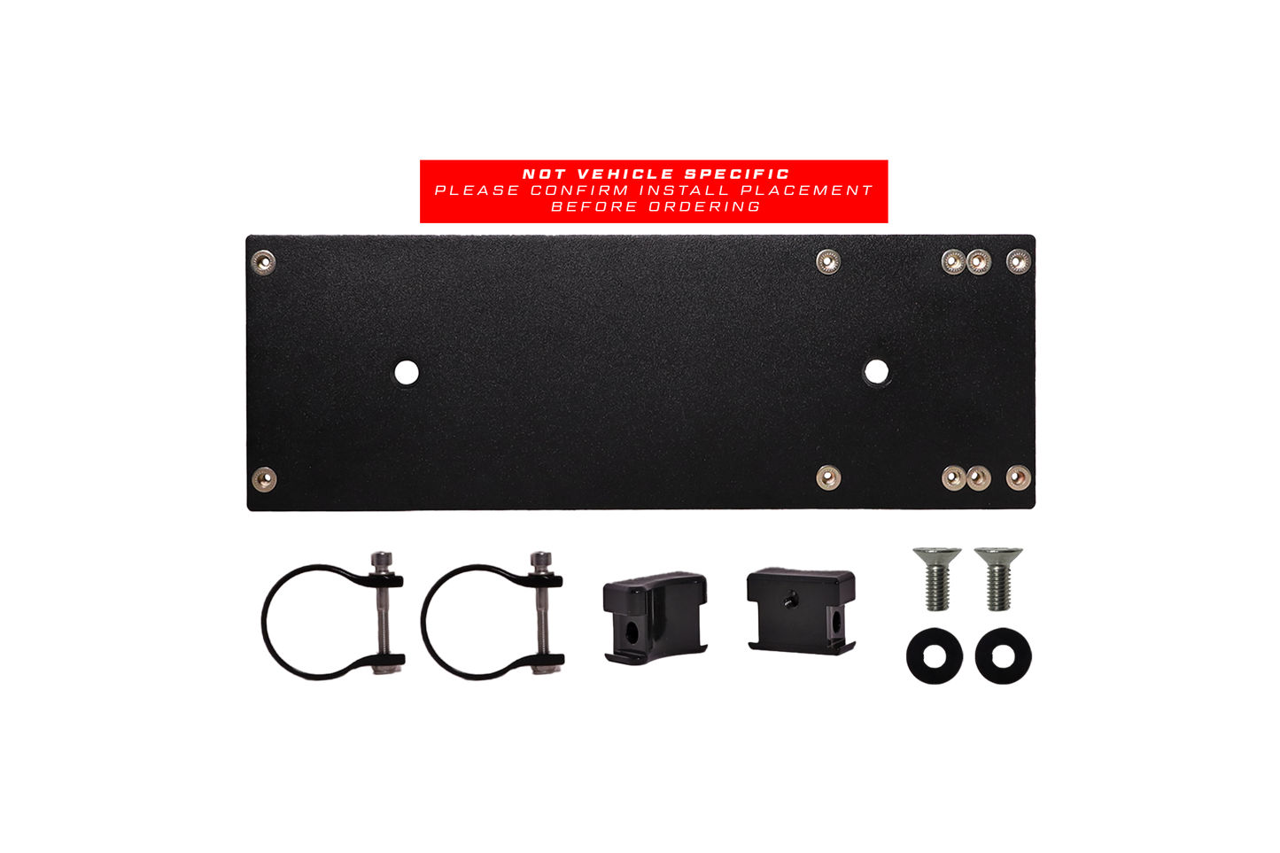 Universal Amplifier Mount w/ Clamps | UTVS-AMPMT-UNIV