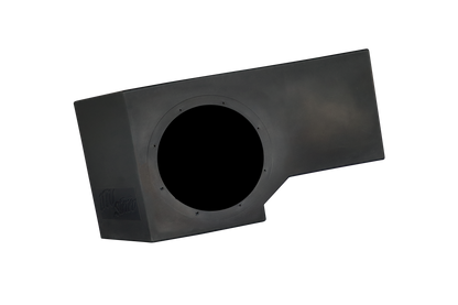 Can-Am® Defender HD11 Vented 10" Front Passenger Subwoofer Enclosure Unloaded | UTVS-DEF2-VENC-PASS-10-FRONT