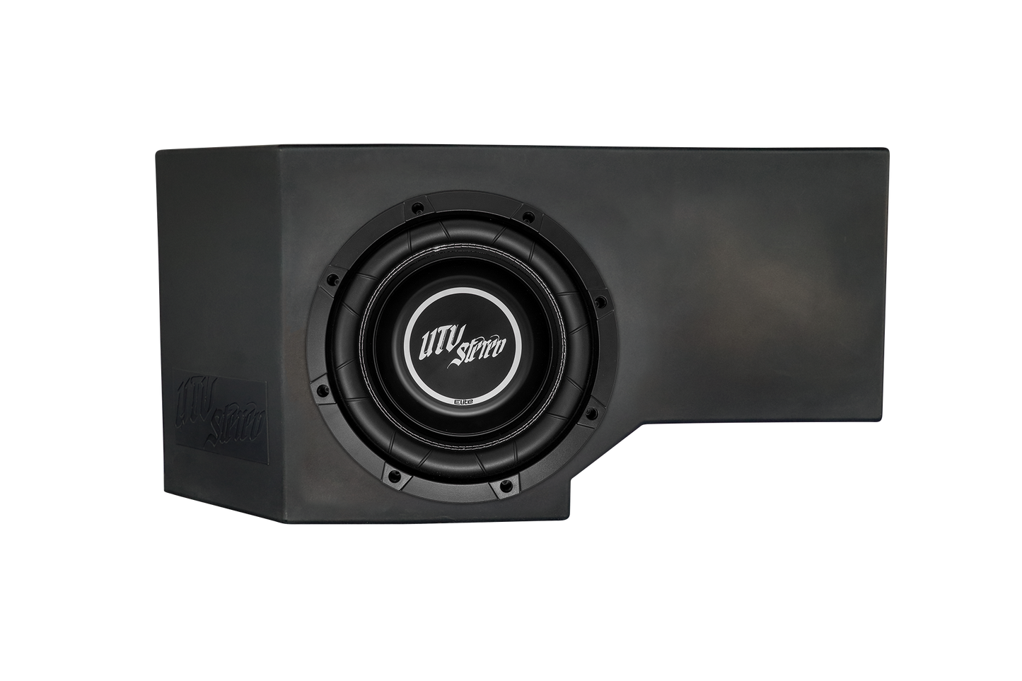 Can-Am® Defender HD10 Vented 10" Passenger Subwoofer Enclosure Unloaded | UTVS-DEF-VENC-PASS