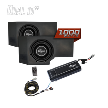 Can-Am® Defender HD11 1000W Dual 10" Subwoofer Kit | UTVS-DEF2-1000-2-GO