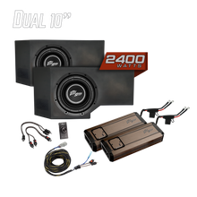Can-Am® Defender HD11 2400W Dual 10" Subwoofer Kit | UTVS-DEF2-2400-2-GO