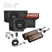 Can-Am® Defender HD11 2400W Dual 10" Subwoofer Kit | UTVS-DEF2-2400-2-GO