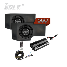 Can-Am® Defender HD11 500W Dual 10" Subwoofer Kit | UTVS-DEF2-500-2-GO