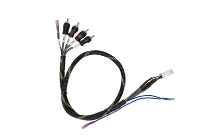 Can-Am® X3 BRP GO! Front & Rear RCA Output Harness + Remote | UTVS-X3-GO-RCA-OUT