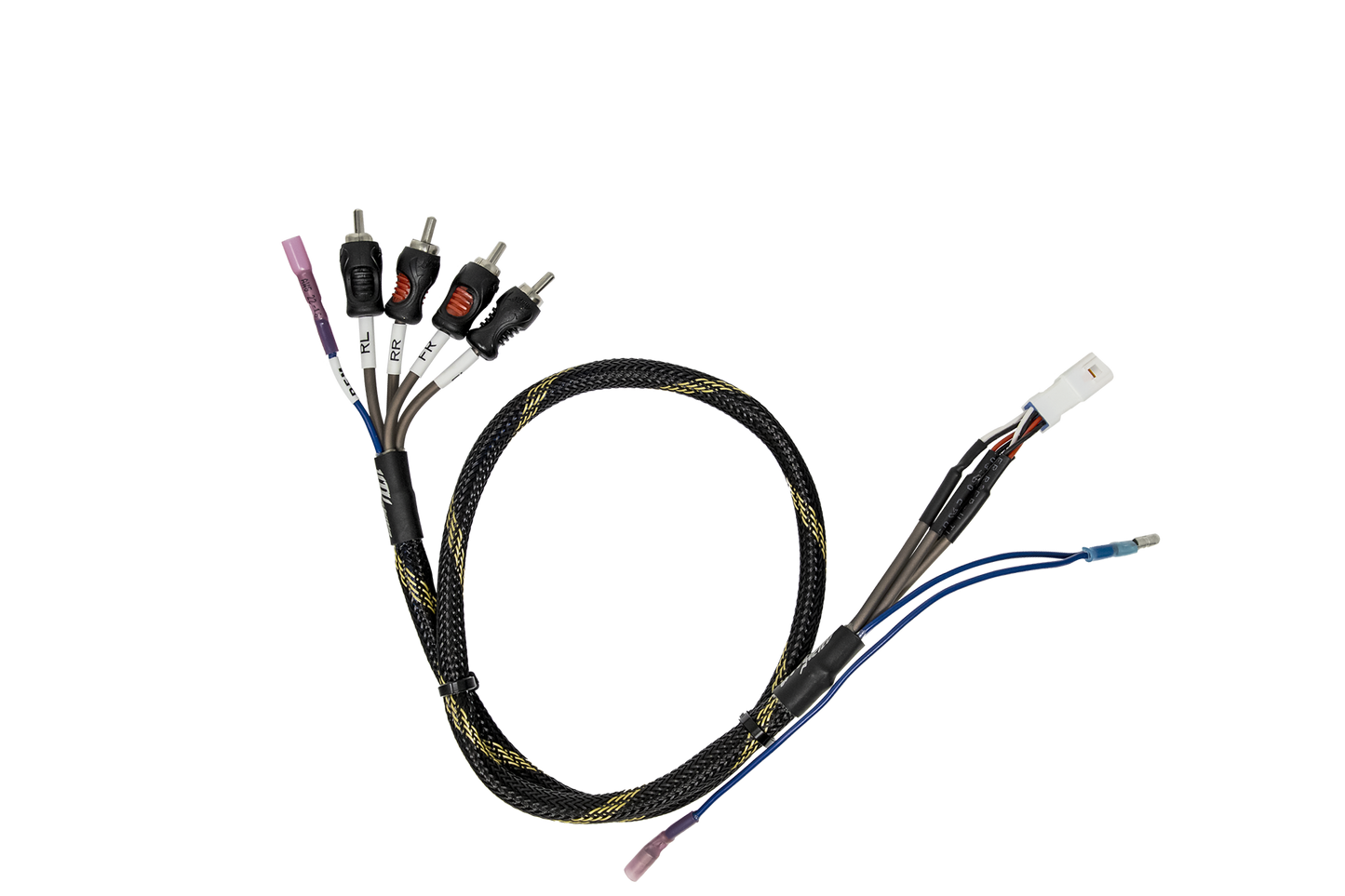 Can-Am® X3 BRP GO! Front & Rear RCA Output Harness + Remote | UTVS-X3-GO-RCA-OUT