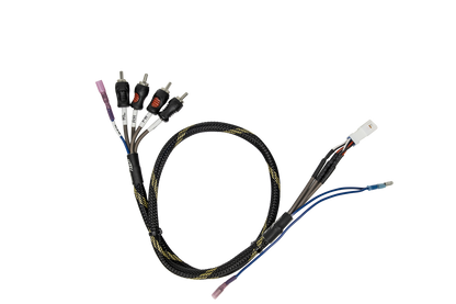 Can-Am® X3 BRP GO! Front & Rear RCA Output Harness + Remote | UTVS-X3-GO-RCA-OUT