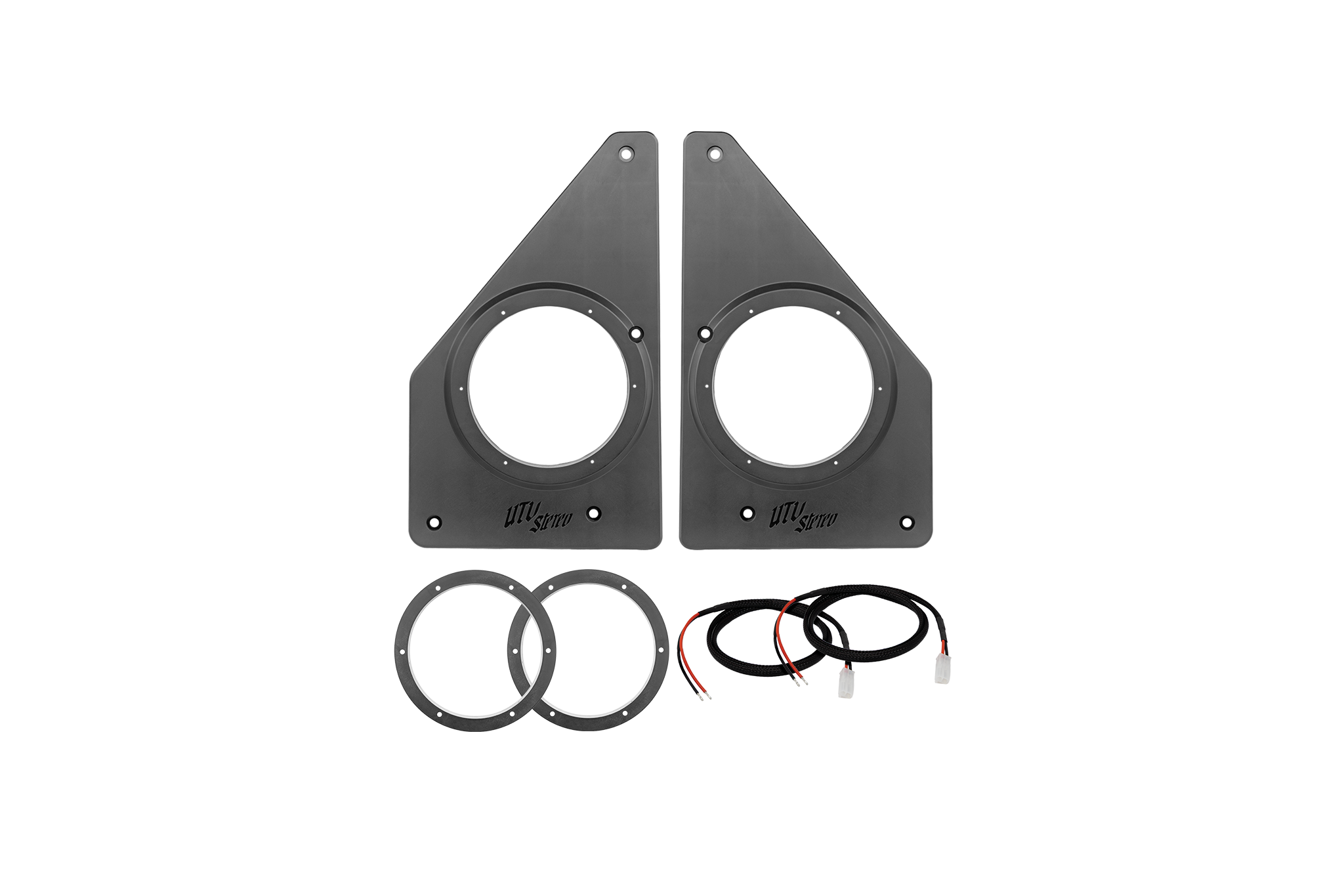 Polaris® Ranger 1500 Rear Overhead Speaker Adapters (Pair) V2 | UTVS ...