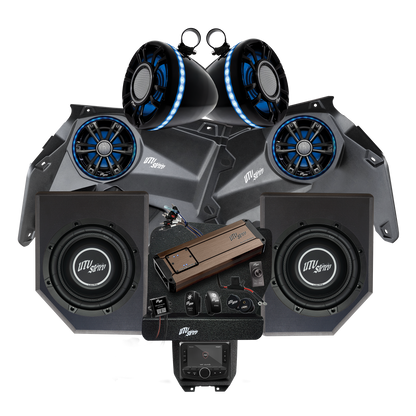 Can-Am® X3 Elite Series Stage 6 Stereo Kit | UTVS-X3-S6-E