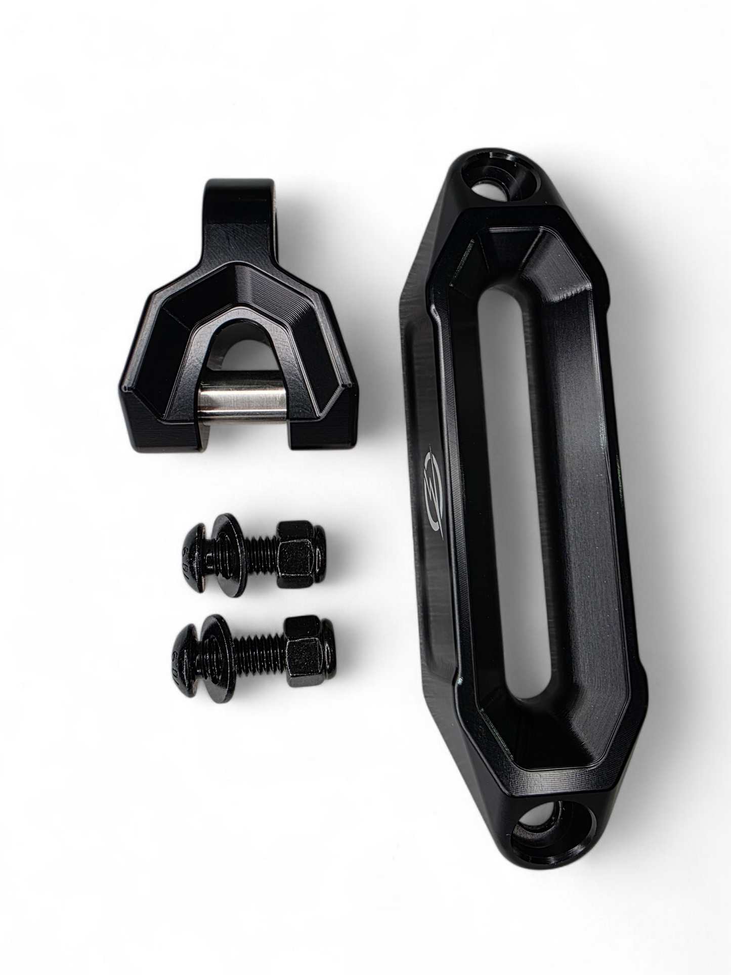 Elektric Offroad Designs UTV Winch Fairlead and Hook (Black)