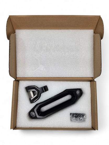 Elektric Offroad Designs UTV Winch Fairlead and Hook (Black)