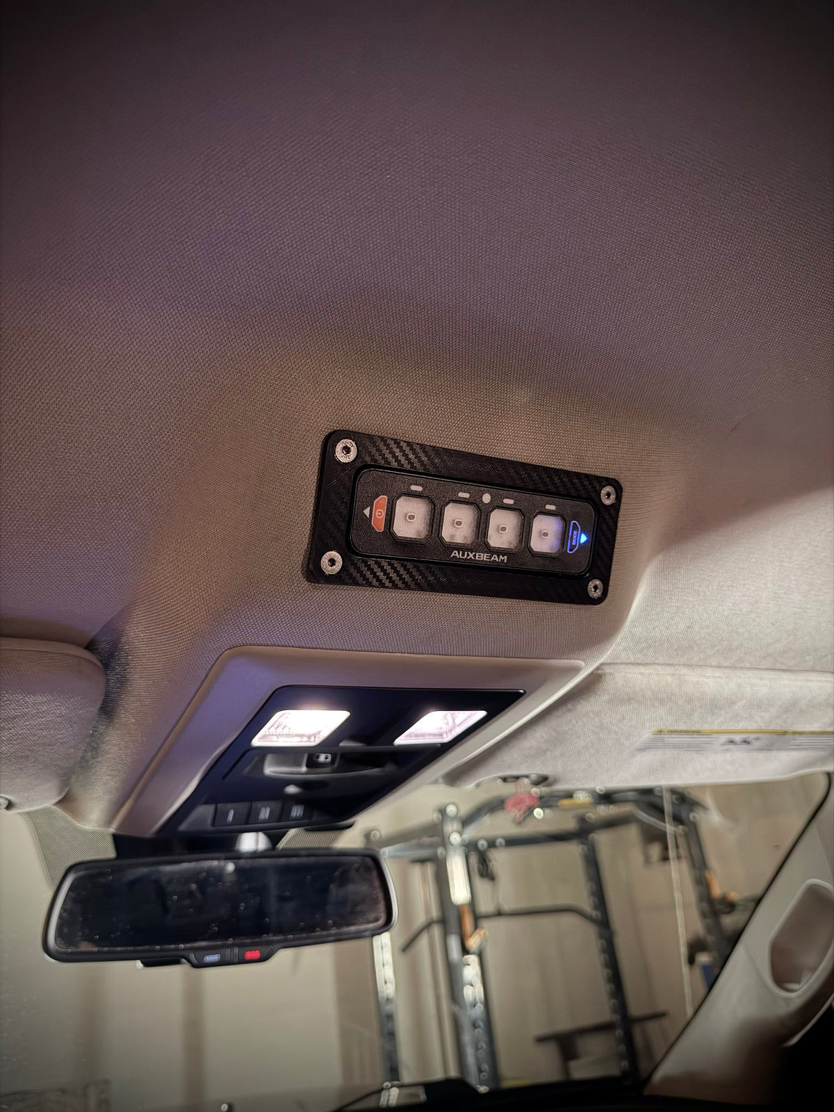 Universal UTV & Truck Switch Panel Mount – Fits Auxbeam, GG Lighting, Infinite Offroad & More