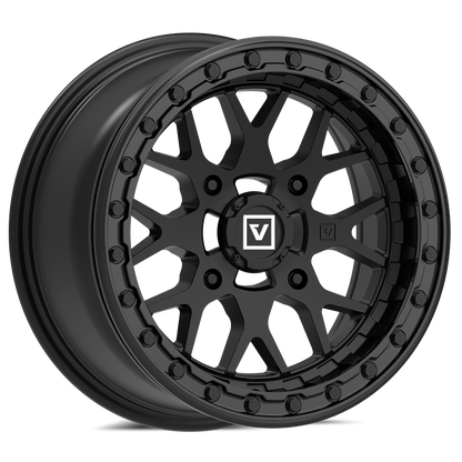 V07 BEADLOCK 15X7 +25MM 4X137 SATIN BLACK