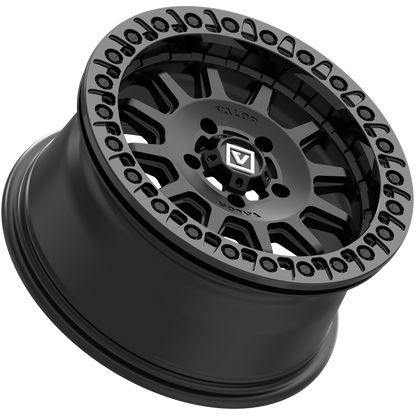 V09 BEADLOCK 15X7 +40 4X137 SATIN BLACK