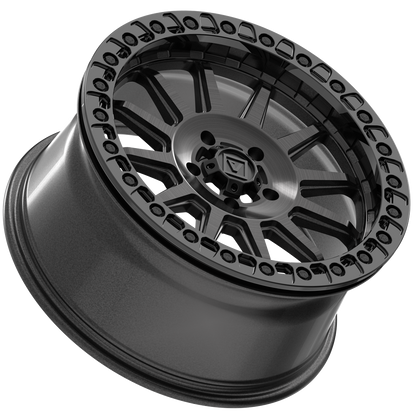 V09 BEADLOCK 17X8 +40 5X114.3 BRUSHED CHARCOAL
