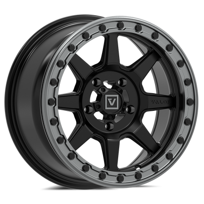 V13 BEADLOCK 15X7 +10MM 4X156 SATIN BLACK