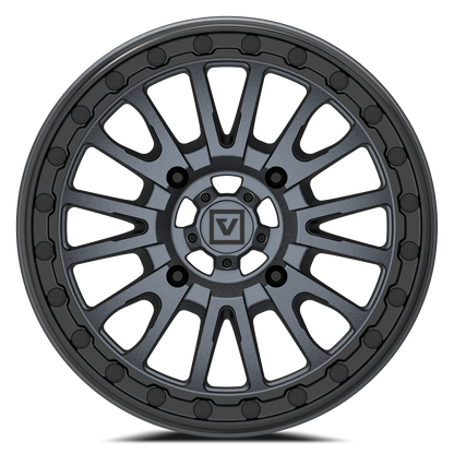 V16 BEADLOCK 15X7 +35MM 4X137 SATIN GUNMETAL