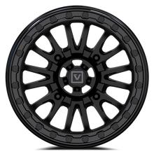 V16 BEADLOCK 15X8 -12MM 4X156 SATIN BLACK