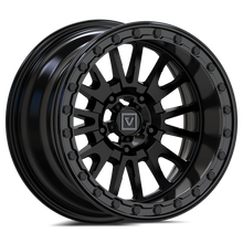 V16 BEADLOCK 15X8 -12MM 5X114.3 SATIN BLACK