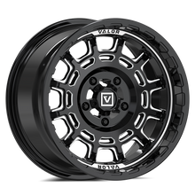 V17 15X8 +10MM 5X114.3 GLOSS BLACK MILLED