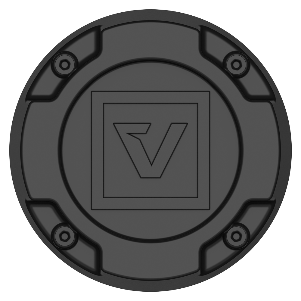 VCAP1 SATIN BLACK GB LOGO - ABS