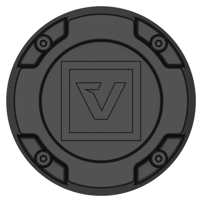 VCAP1 SATIN BLACK GB LOGO - ABS