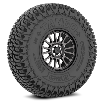 Tango on 15x7 V14 DT UTV Wheel and Tire Kit