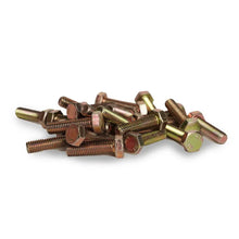 M8X25MM BOLTS 24 PIECES - YELLOW ZINC