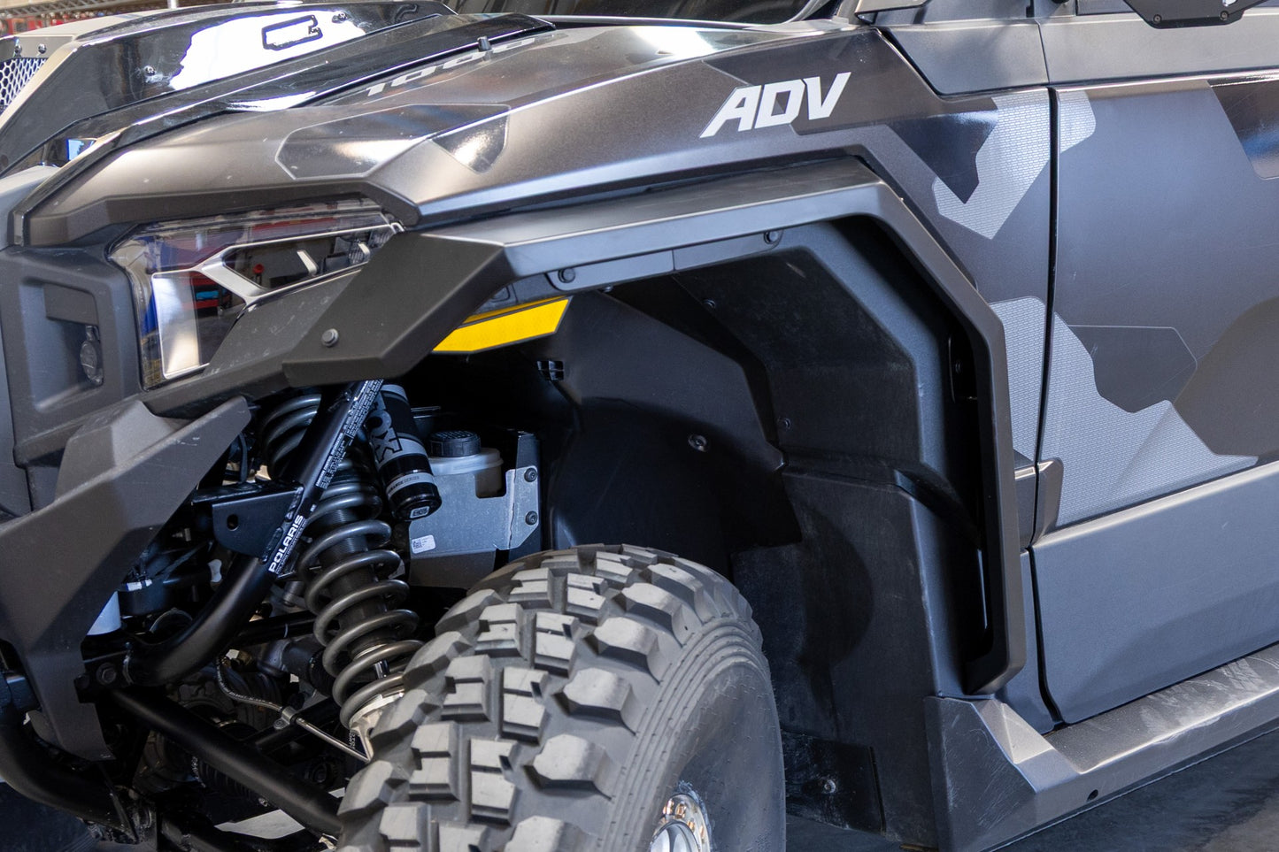 DRT Motorsports Polaris Xpedition Fender Flare Kit front and rear installed on a Polaris Xpedition vehicle.