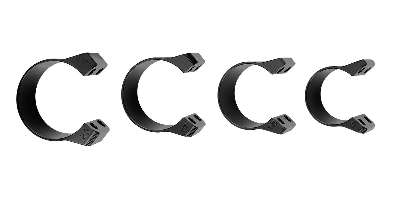 Chupacabra Offroad Tube Clamp Sizes 1.0"-2.0" (Sold Individually)