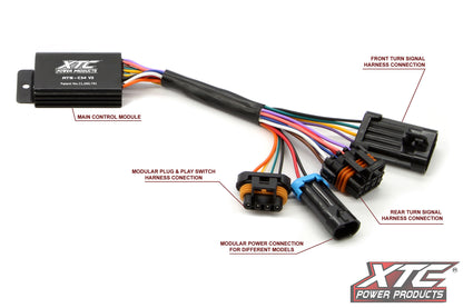 Can-Am Commander Self-Canceling Turn Signal System with Horn