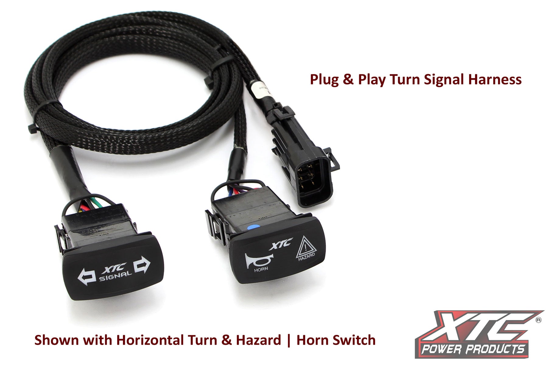 Yamaha Wolverine Self-Canceling Turn Signal System with Horn  - Standard .75" Front Marker Lights