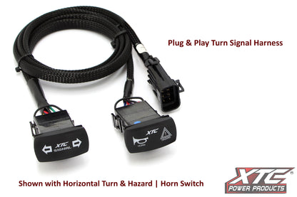 Yamaha Wolverine Self-Canceling Turn Signal System with Horn  - Standard .75" Front Marker Lights
