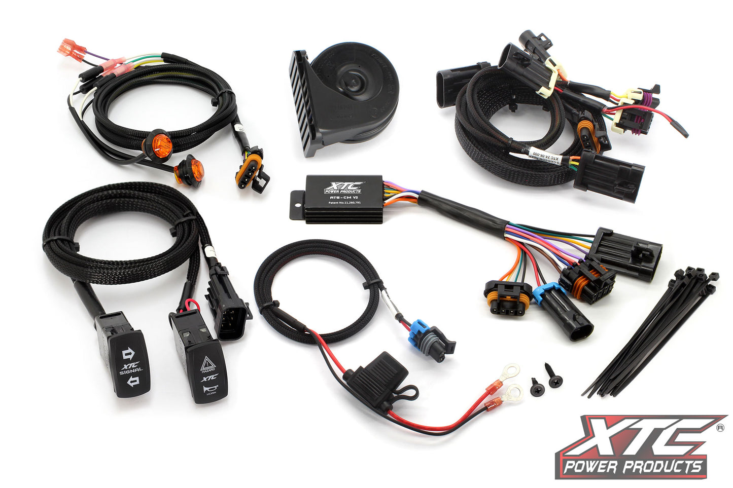Can-Am Commander Self-Canceling Turn Signal System with Horn