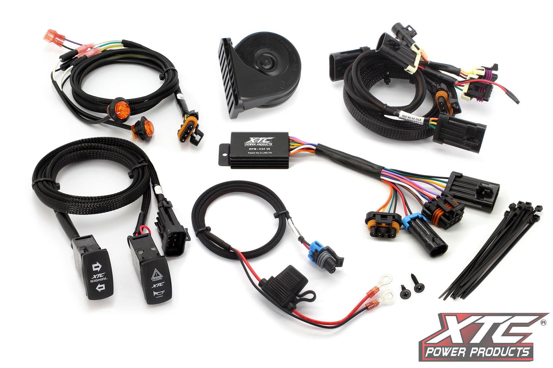 Can-Am Commander Self-Canceling Turn Signal System with Horn