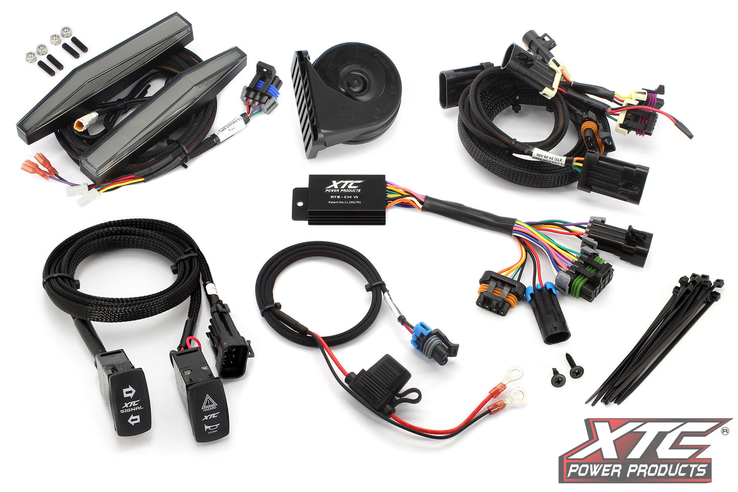 Can-Am Commander Self-Canceling Turn Signal System with Horn