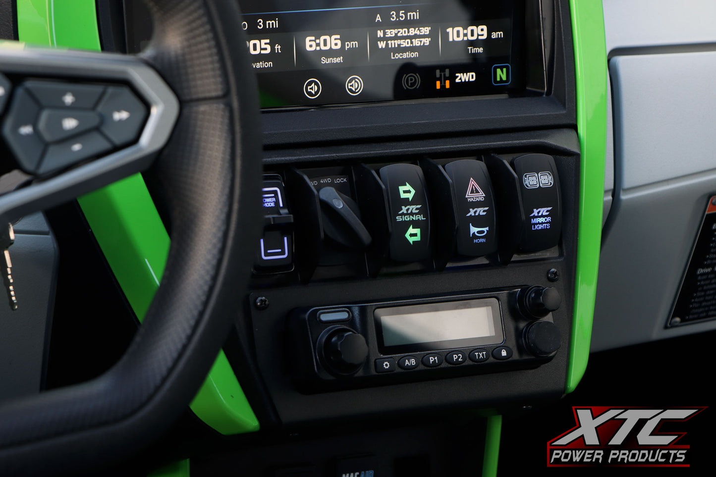 Kawasaki Teryx H2 Self-Canceling Turn Signal System with Horn