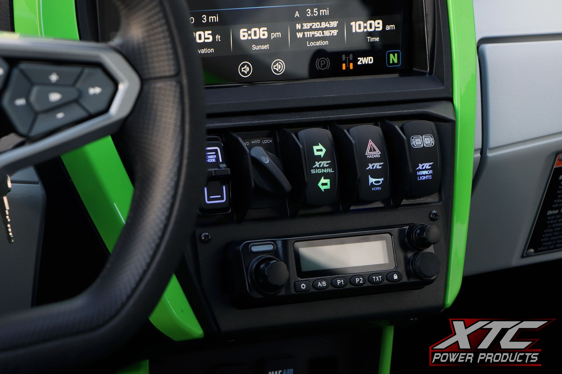 Kawasaki Teryx H2 Self-Canceling Turn Signal System with Horn