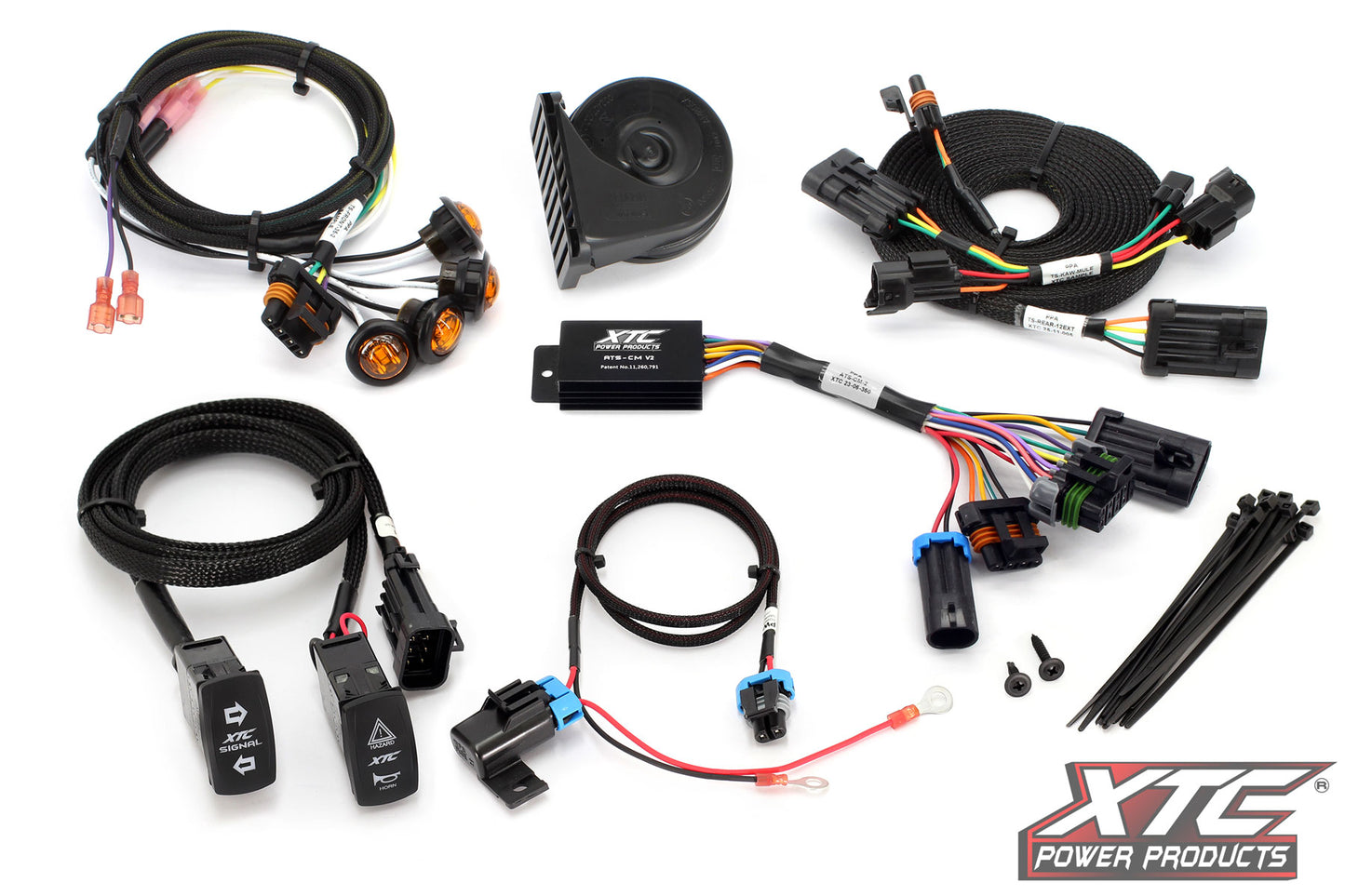 Kawasaki MULE PRO Self-Canceling Turn Signal System with Horn